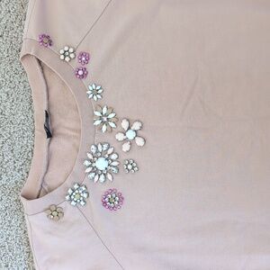 Embellished Pink Sweater